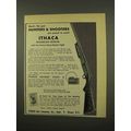 1957 Ithaca Featherlight Repeater Gun Ad