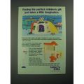 1987 Today's Kids Toy Ad - Busy Center, Sweetheart Play House, Basketball