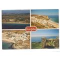 BURGAU, ALGARVE, PORTUGAL used vintage postcard...