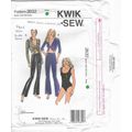 Kwik Sew 2632 Sewing Pattern Misses Pants Top L...