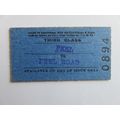 Isle of Man Railway Peel-Peel Road Ticket #755