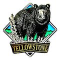 Yellowstone National Park with Black Bear Fridg...