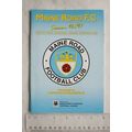 1997 programme Maine Road FC v. Eastwood Hanley