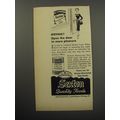 1955 Sexton Restricted Diet Green Beans Ad - Dieting? Open the door to more