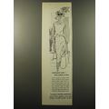 1959 Saks Fifth Avenue Fashion Ad - Windowpane ...
