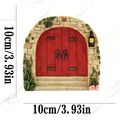 3D Effect Enchanted Wooden Elf/Fairy/Pixie Gard...