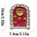 3D Effect Enchanted Wooden Elf/Fairy/Pixie Gard...