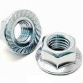 M6 M8 M10 M12 M16 M20 ZINC PLATED HEX SERRATED ...