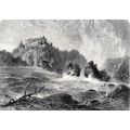 FALLS OF THE RHINE, SCHAFFHAUSEN 1880 Rhine Ger...