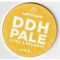 UNUSED KEG CLIP FRONT - HOP STUFF BREWERY - DDH...