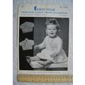 Vintage: Bairnswear No. 1476 cross-over jackets...