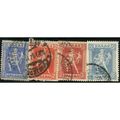 1913/1924 4 different values - #2 fine used (o)