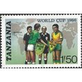 TANZANIA, FOOTBALL, Mexico World Cup, grey 1986, 1/50, #3