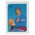 1989 Topps Rich Goose Gossage baseball card #41...