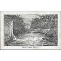 Hawes, N Yorkshire - Gayle Falls - art postcard...