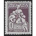 1 L. violet Social Assistance Stamp: 'Charity,'...
