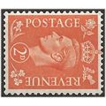 1941 SG488a 2d Pale Orange Wmk Sideways Mounted...