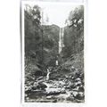 vintage postcard Llanrhaiadr Waterfalls