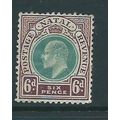 natal stamps edward sg135 hm sg 135 crown ca hm