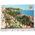 old postcard Lloret De Mar, Costa Brava, Promen...