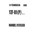 YAMAHA YZF-R1(P) MANUEL D'ATELIER 2002 MOTO 471...