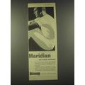 1959 Meridian Underwear Ad - Meridian for extra...
