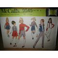 Vintage McCall's #9545 Girl's Vest, Blouse, Ski...