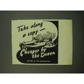 1949 Cheaper by the Dozen Book Ad - Take along ...