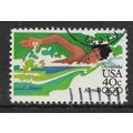 USA 1983 OLYMPIC GAMES LOS ANGELES 40c SWIMMING...