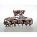 Black white brown beige taupe purple marbled ha...