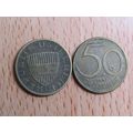 Austria 1962 50 Groschen Coin