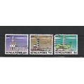 Singapore.Lighthouses of Singapore set of 3.Fin...