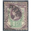 1887 SG198 1 1/2d Dull Purple & Green Fine Used .