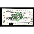 Railway Platform Ticket DENMARK HILL BRB(S) Gre...