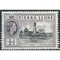Sierra Leone 1956 SG210 1/2d Black & Deep Lilac...