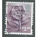 ENGLAND £1.10 'TUDOR ROSE' (EN41) FINE USED (EB...