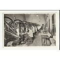LONDON Royal Mint Press Room Postcard