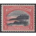 Trinidad & Tobago Sg232 1935 3c Black & Scarlet...