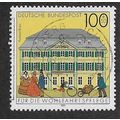 GER 1991 100pf +50 'CHARITY - POSTAL BUILDINGS'...