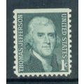 1278 1c Thomas Jefferson Fine MNH Dry Gum BPS T...