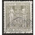 New Zealand 1932 F152 7/6d Olive-Grey Fine Used ..
