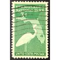 US Stamp #952 used: 1947 3c Everglades National...