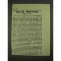 1903 Postum Grape-Nuts Ad - College Professors ...