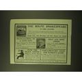 1902 The Baker & Taylor Co. Ad - The Rolfe Shak...