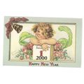 2000, A HAPPY NEW YEAR, CENTURY unused American...