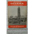 1964 Tourist Map, Ottawa, Canada's National Cap...