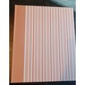 9 x 7 photo album pink stripes vintage 40 pages...