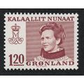 Greenland Queen Margrethe 120 ore Brown 1978 MN...