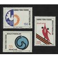 Turkish Cyprus Birds National Oath 3v 1978 MNH ...
