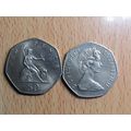 GB 1978 Elizabeth II 50p Coin High Grade AU